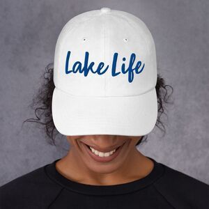 LAKE LIFE HAT ~ Adjustable Twill